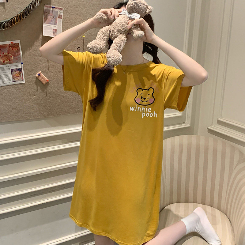 睡衣女款2025新款夏季短袖短裤套装宽松可爱卡通家居服可外穿薄款,女士内衣/男士内衣/家居服,睡裙,淘宝优惠券,粉丝福利购,淘宝优惠卷