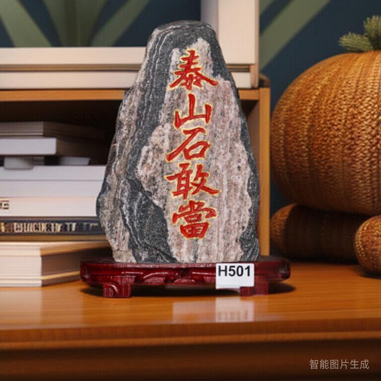 【泰山发货】泰山石敢當家用摆件