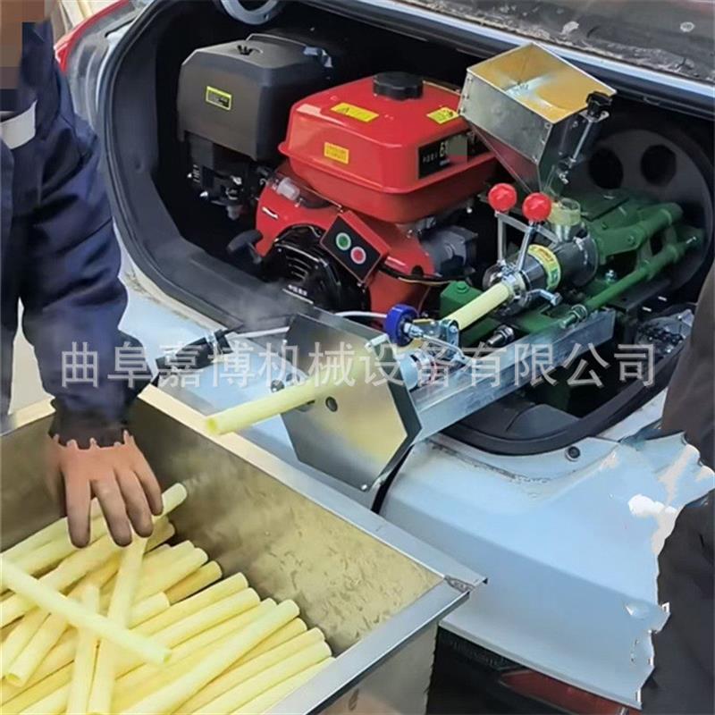 烟台五谷杂粮膨化机轿车版 11用汽油膨化机 整粒玉米黑米多种粮食