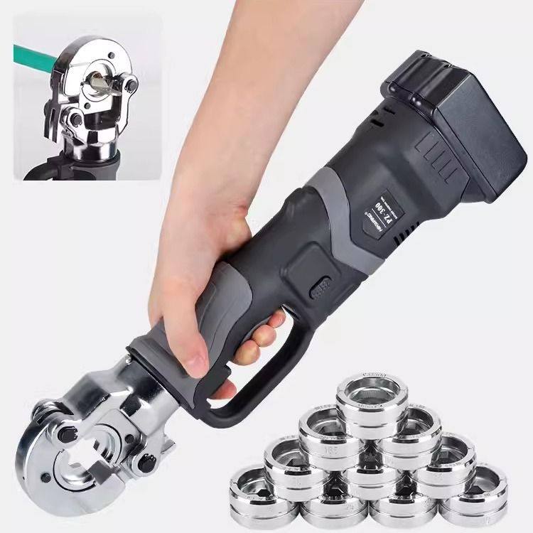 小型充电电动液压钳便携压线钳手持直柄迷你快速压接液压工具锂电,五金/工具,压线钳,淘宝优惠券,粉丝福利购,淘宝优惠卷