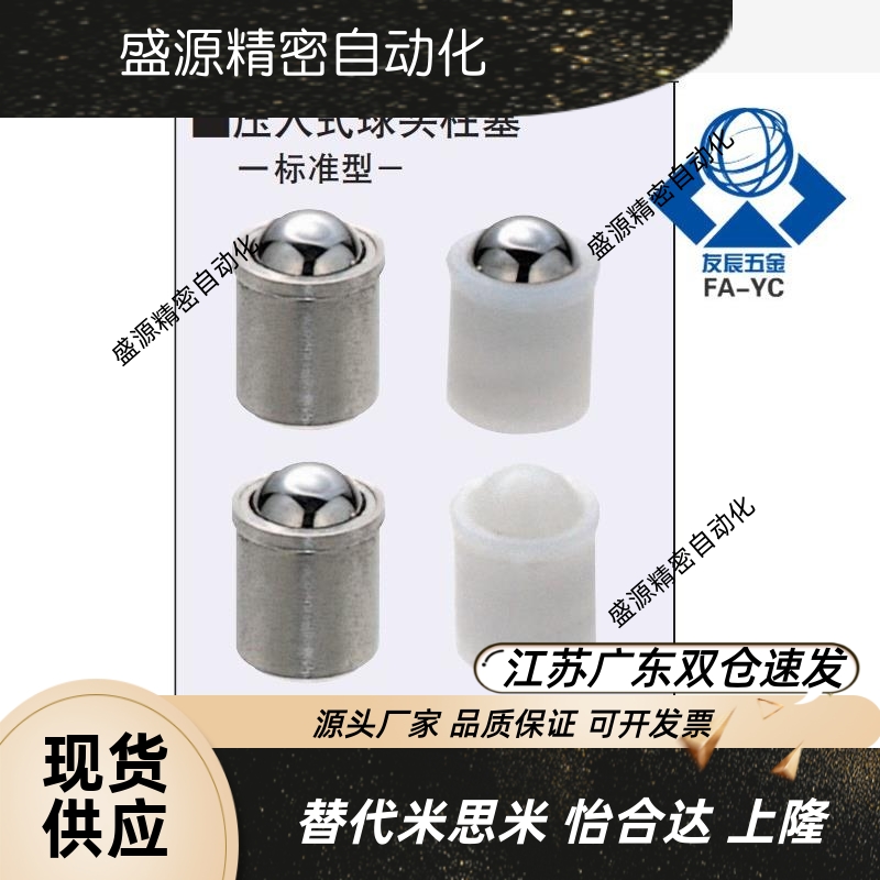 球头柱塞定位珠ZAL01/02-