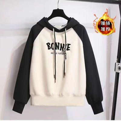 女童春季新款中大童插肩袖卫衣