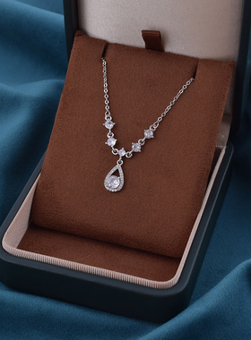 纯银s925项链女轻奢小众