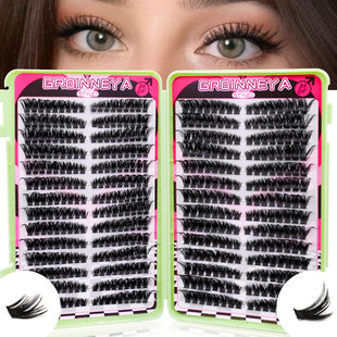 GROINNEYA【魅魔妲己】芭比翘度魅惑狐系大容量睫毛书勾人心魄