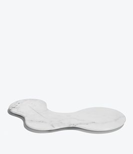 现代轻奢大理石异形托盘摆件样板间酒店民宿装 饰品洗手台