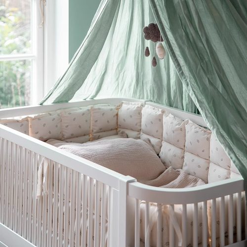 丹麦sebra婴儿床围床幔纯棉亲肤