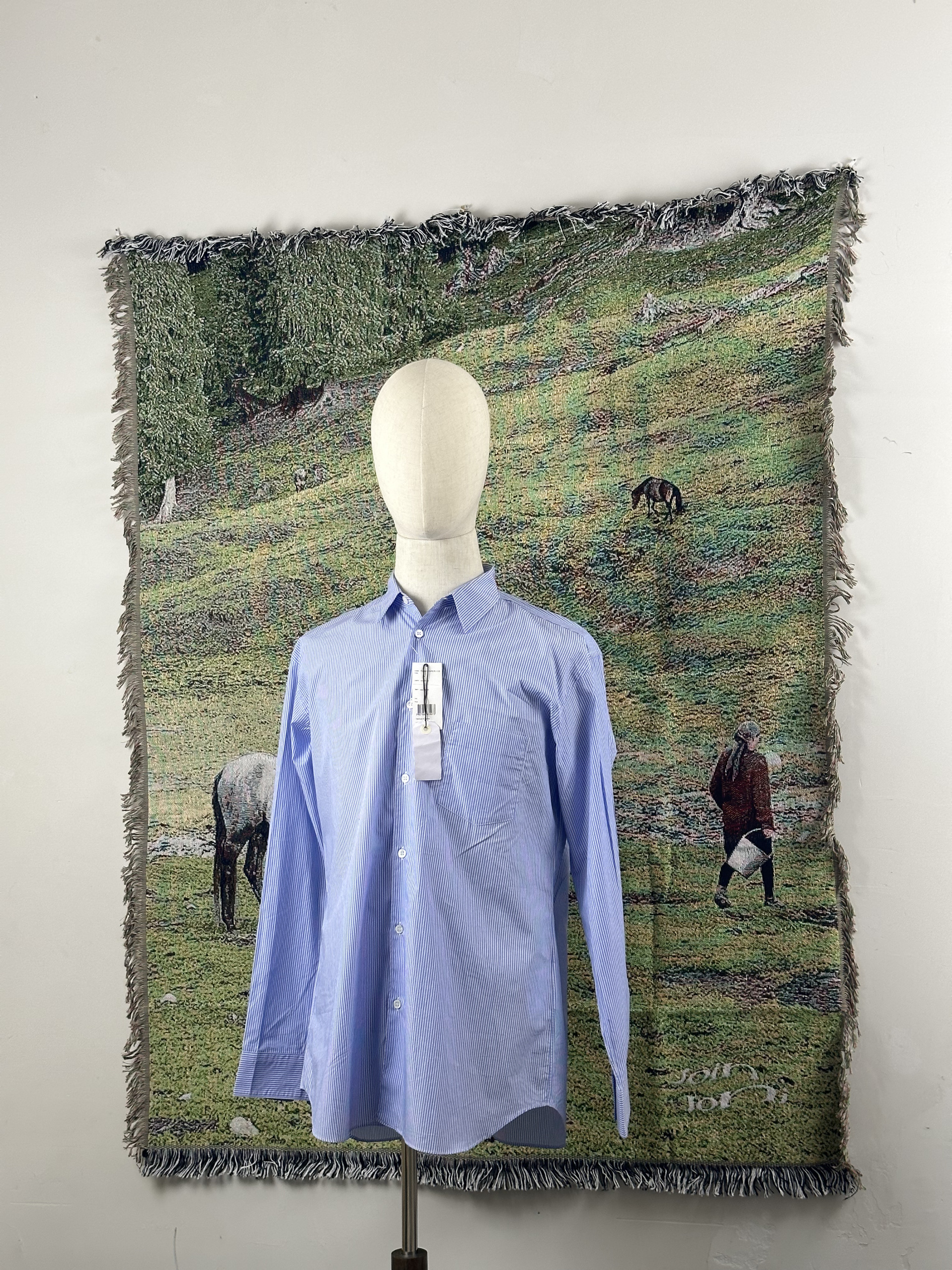 thumbnail for Independent Non-Cdg Comme Shirt Striped Shirt, Same Style as Ken&#039;s Top