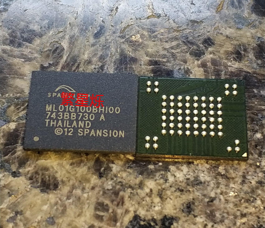 正品 S34ML01G100BHI00 ML01G200BHI00 POS机 G2 K370 专用 字库