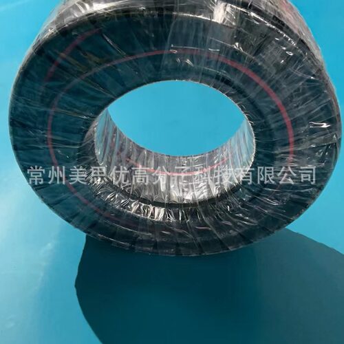 厂家销售19*27MM 橡塑三胶两线高压气管 黑色 5层编制软管保护管