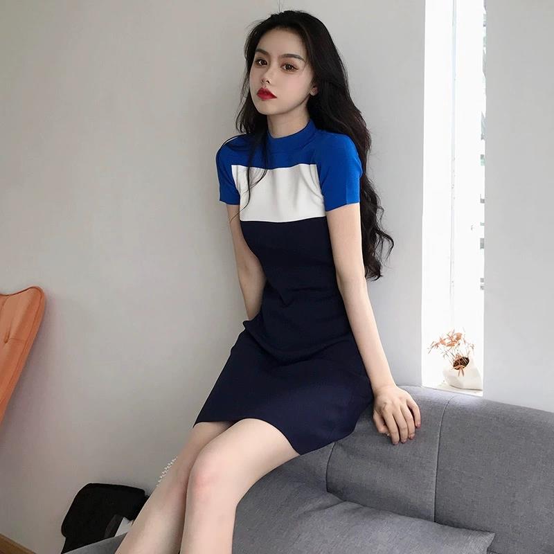 欧洲站2025夏季新款女装高级感御姐风气质修身显瘦包臀连衣裙薄款