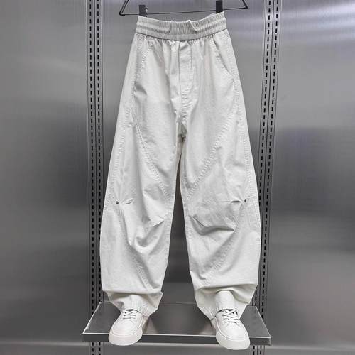 it Afternnaths潮牌工装休闲裤男宽松阔腿户外弯刀简约百搭冲锋裤