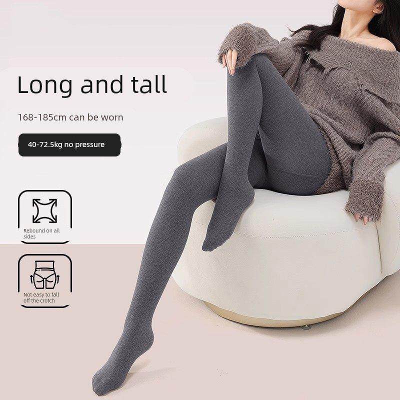 Cardiac 高个子打底裤女外穿加长款秋冬季加绒加厚压力瘦腿连裤袜