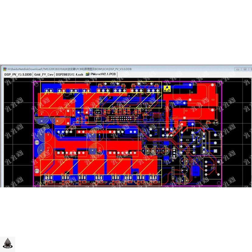光伏离网并网逆变器设计方案TMS320F28335数字控制学习资料SPWM