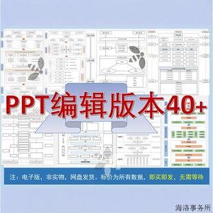技术路线图模板美化开题课题青基医学生物等可编辑PPTword版
