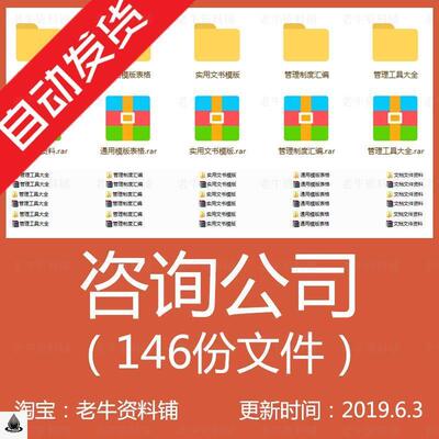 咨询公司机构常用工具知识管理高级咨询顾问培训教材课件库