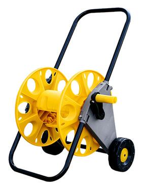 黄色水管收纳架家用园林洗车水管收纳收管绕管卷管盘管器水管架子