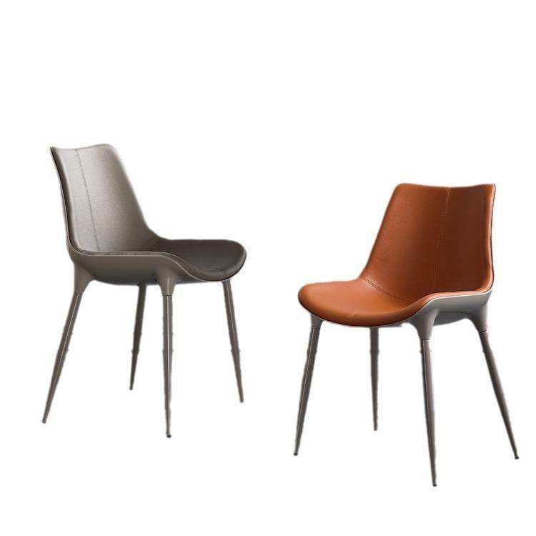 现代简约餐椅家用北欧设计师网红靠背椅轻奢皮椅创意椅子休闲接待,住宅家具,餐椅,淘宝优惠券,粉丝福利购,淘宝优惠卷
