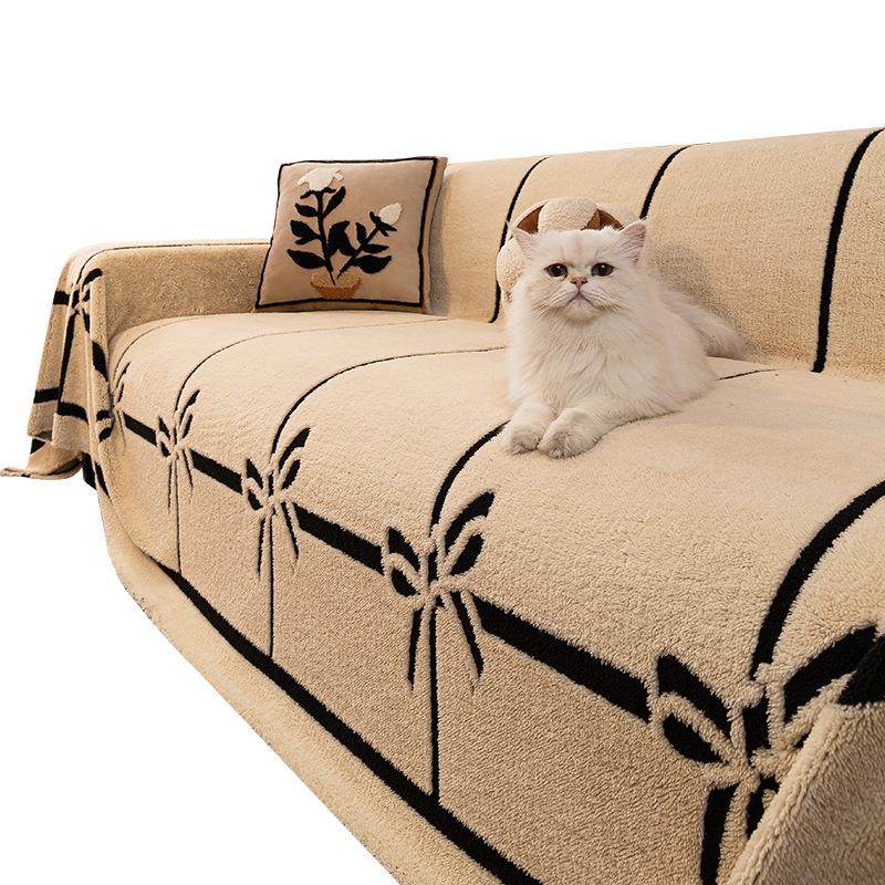 欧式高级感全包沙发巾防滑耐脏防猫抓沙发盖布简约秋冬款沙发盖巾,居家布艺,沙发套,淘宝优惠券,粉丝福利购,淘宝优惠卷