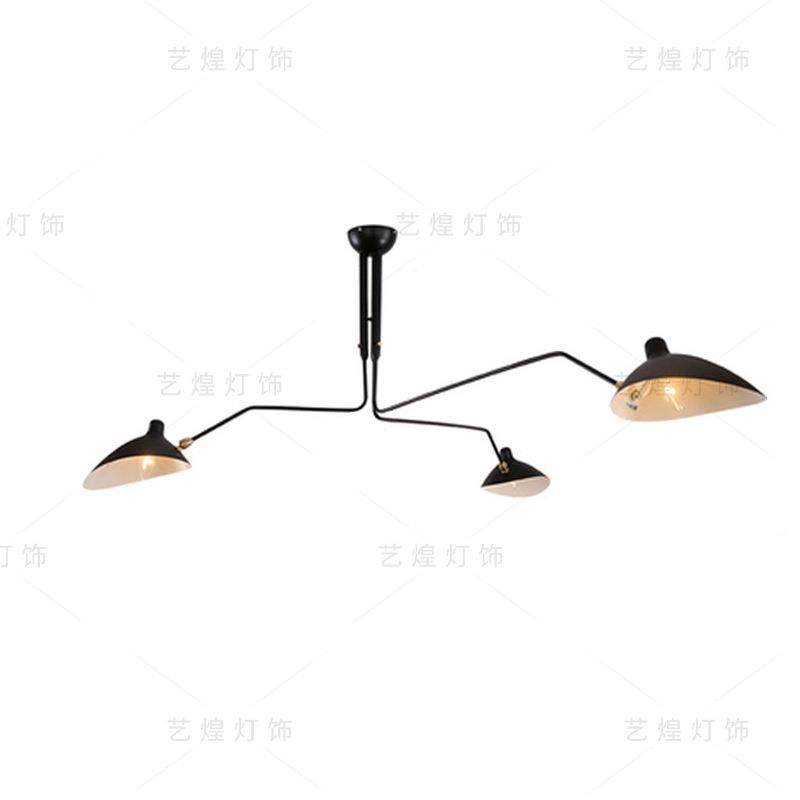 中古法式SergeMouille北欧客厅吊灯张牙舞爪卧室主灯设计师鸭嘴灯,家装灯饰光源,智能吊灯,淘宝优惠券,粉丝福利购,淘宝优惠卷