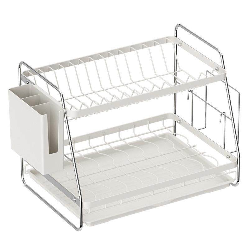不锈钢厨房置物架家用多功能沥水架台面放碗筷收纳盒碗碟收纳架子,厨房/烹饪用具,抹布架/厨房清洁收纳架,淘宝优惠券,粉丝福利购,淘宝优惠卷