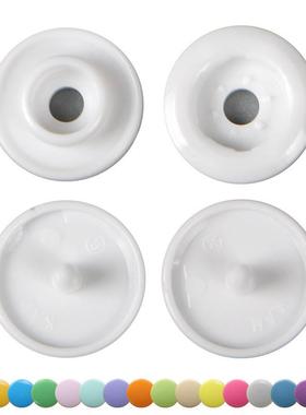 华联KAM塑料四合扣T3T5T8树脂四合扣黑白色按扣彩色子母暗扣现货