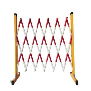 玻璃钢绝缘管式伸缩围栏可移动配电室学校道路施工隔离安全防护栏