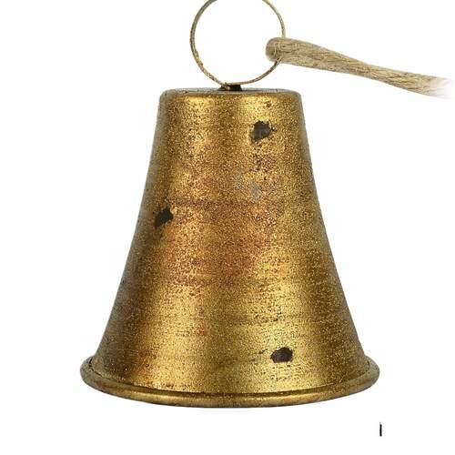 DecorativeBells,ChristmasBells室内外4件套复古乡村手工铃铛
