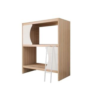 学生宿舍员工公寓简约实木太空舱床成人多功能高低上下双层床组合