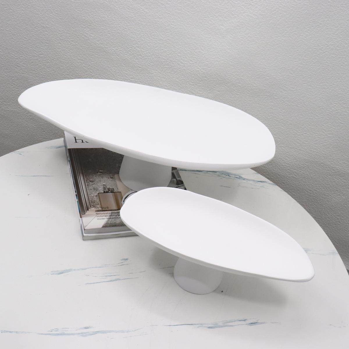 简约现代树脂高脚果盘创意客厅餐桌茶几收纳托盘摆件样板间装饰品,家居饰品,装饰摆件,淘宝优惠券,粉丝福利购,淘宝优惠卷