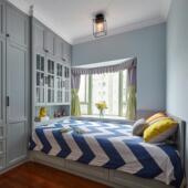 工厂外贸定制榻榻米实木床衣柜组合床书桌书柜一体储物家用小户型