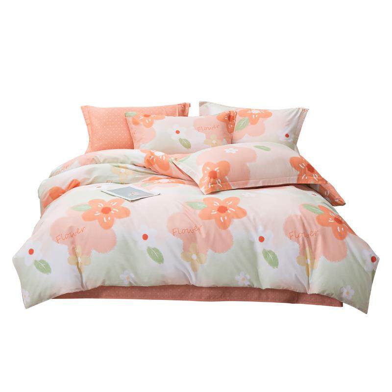 纯棉被套全棉单被套简约宿舍学生被套1.5米2米被套家用大床被子套,床上用品,学生床品套件,淘宝优惠券,粉丝福利购,淘宝优惠卷