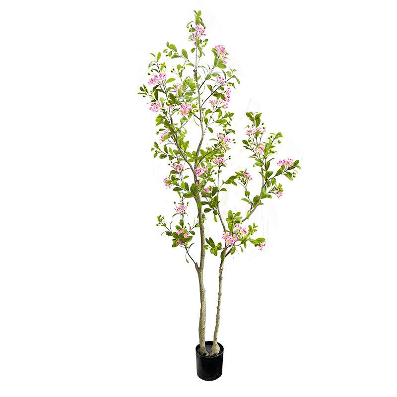 仿真植物摆件桃金娘树盆栽捻子树观叶假花植物盆景室内家居装饰