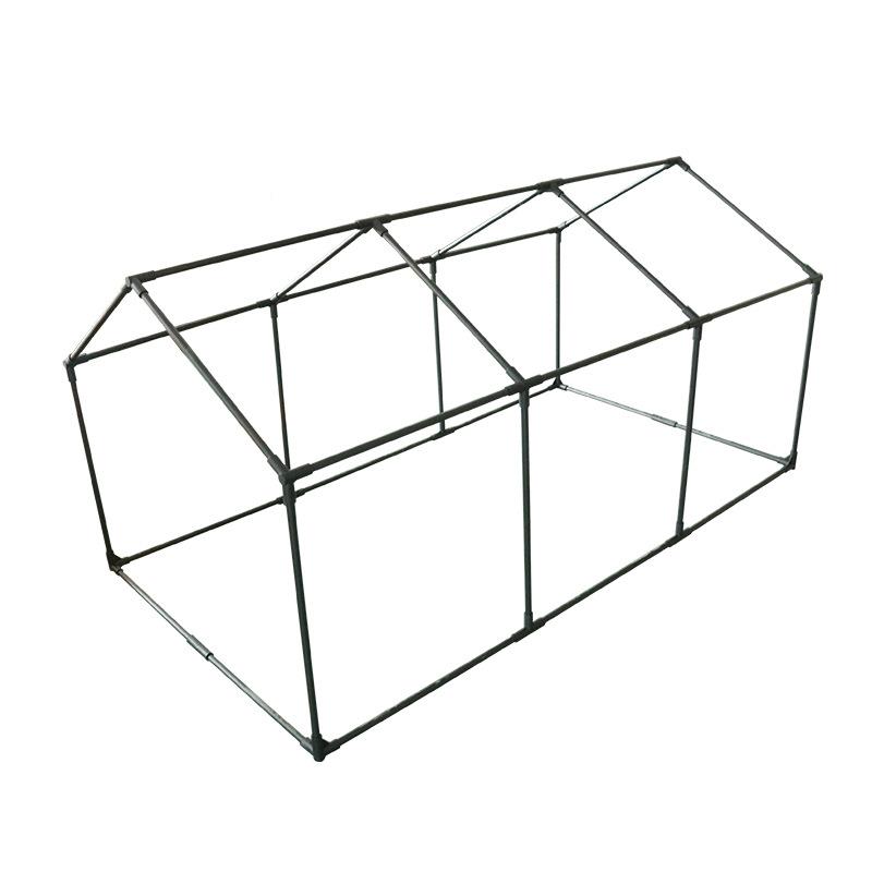 爬MPC通字藤杆暖配件大棚四通三底脚平面斜角房直管绿色黑色十卡