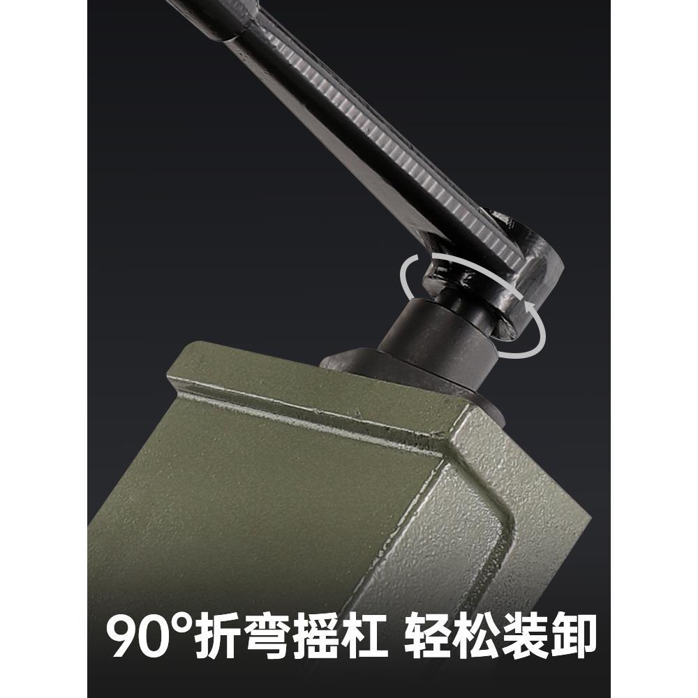 钻攻机加工中心可调节角度式平口钳斜度虎钳钻床台钻专用90度台钳