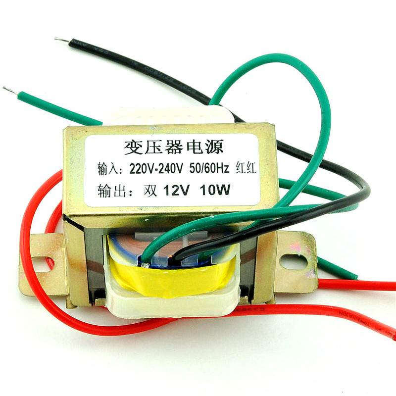 可定做|10W双12V 10W2*12V电源变压器输入：220V50Hz/输出双12V