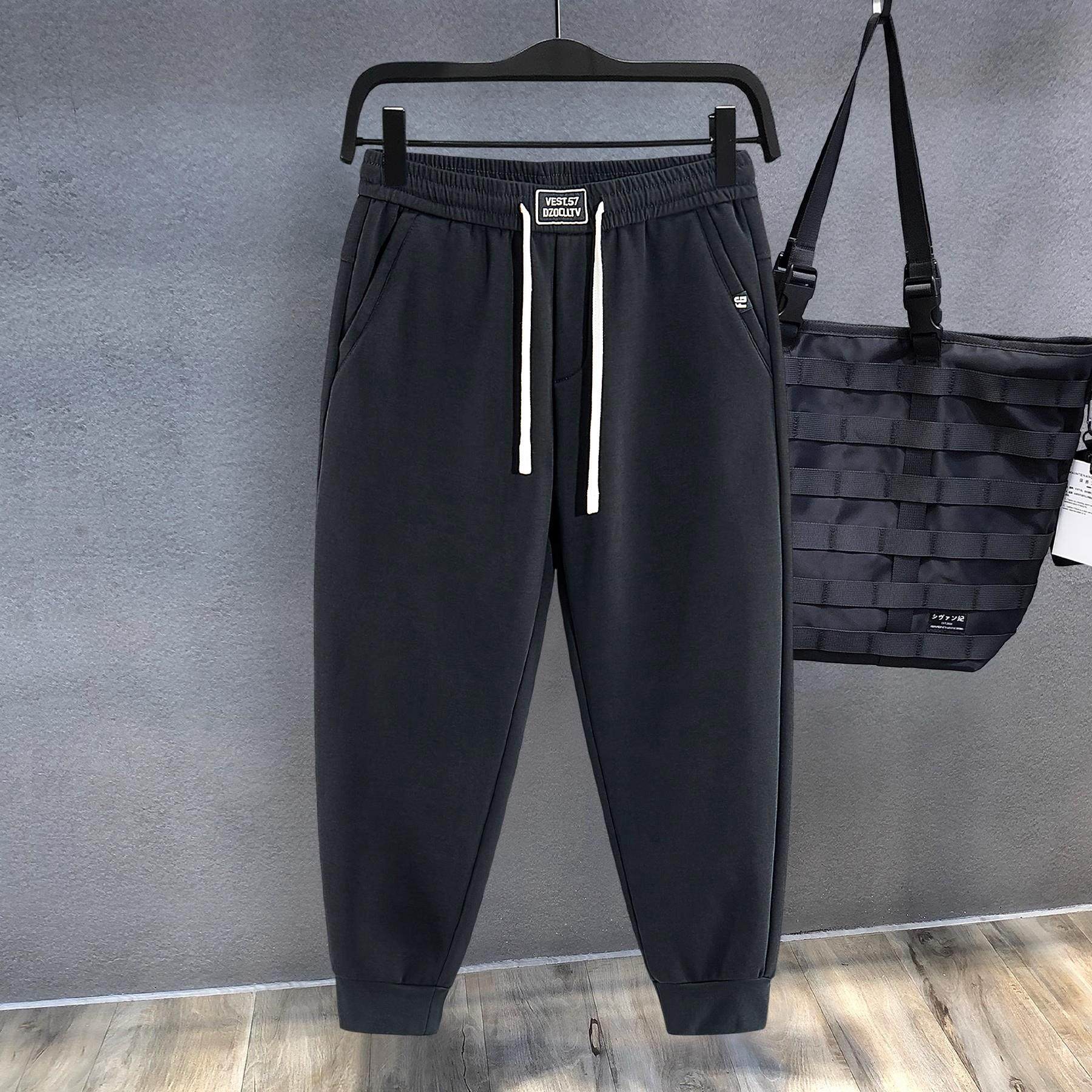 it Afternnaths潮牌运动裤男宽松休闲春秋季哈伦束脚卫裤新款重磅