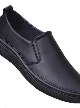 TSMR 舒适好搭配买它不会出错系列~头层牛皮商务休闲真皮乐福鞋男