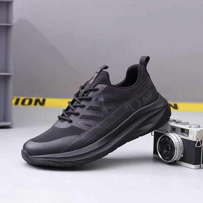 男鞋秋冬2025新款软底旅游男士休闲鞋轻便跑步运动鞋子加绒老爹鞋