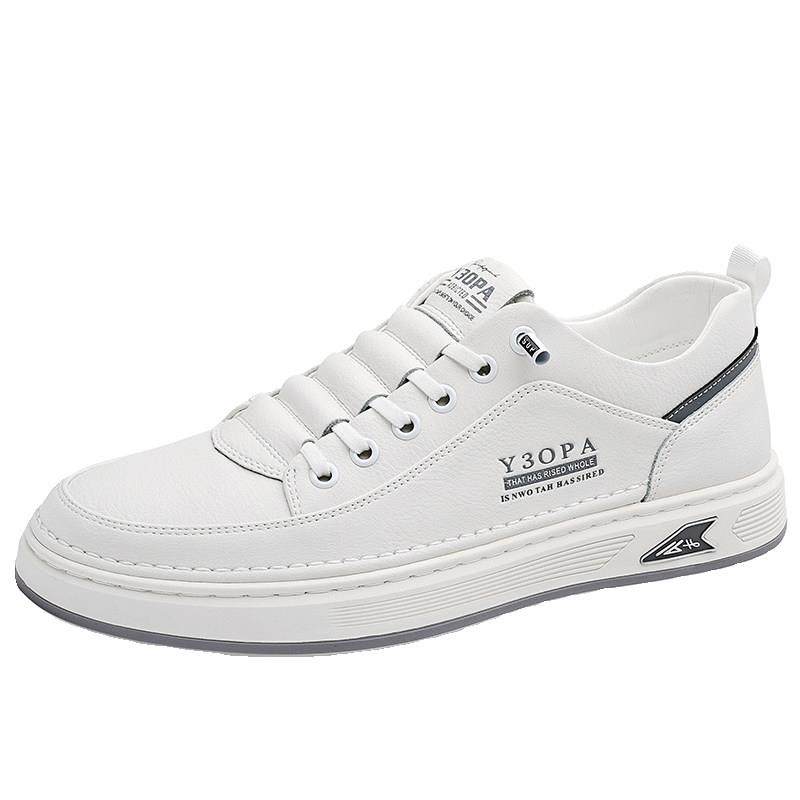 罗德梅科小白鞋男英伦风真皮透气时尚板鞋潮流百搭休闲鞋增高皮鞋,流行男鞋,休闲板鞋,淘宝优惠券,粉丝福利购,淘宝优惠卷