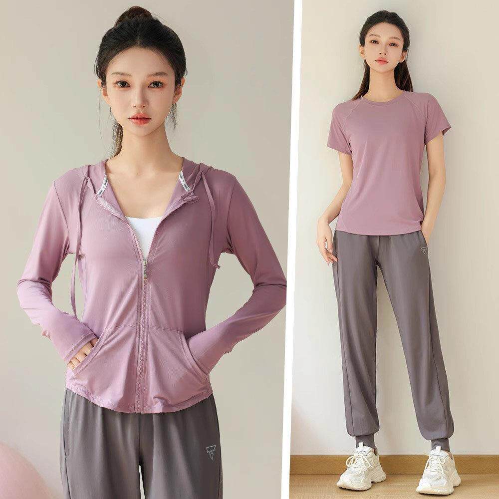 德国专业晨跑运动套装跑步户外训练速干 干透气显瘦休闲 健身房网