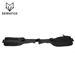 男士腰包人体工程学减负腰带腰封可拆卸调节登山徒步户外背包配件