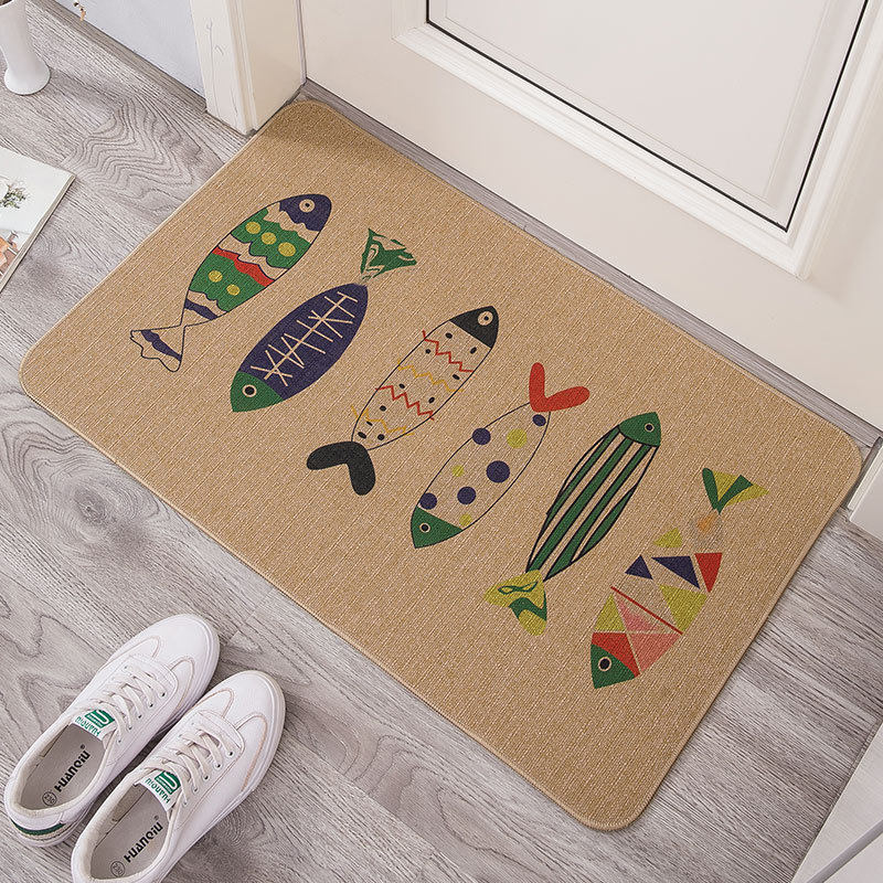 入户门地垫仿剑麻地毯进门门垫大门口玄关客厅可裁剪防滑脚垫家用,居家布艺,家用脚垫,淘宝优惠券,粉丝福利购,淘宝优惠卷