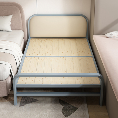 【德国工艺】家用简易折叠实木床