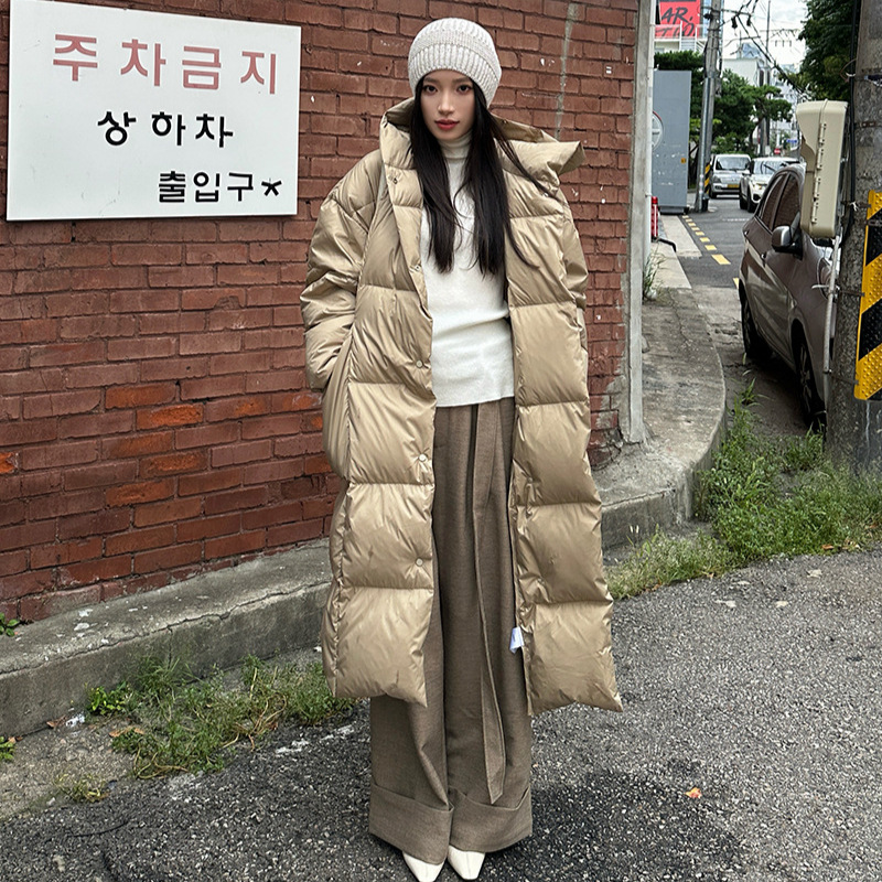 爱姐家正品ELSISSI连帽双排绑带