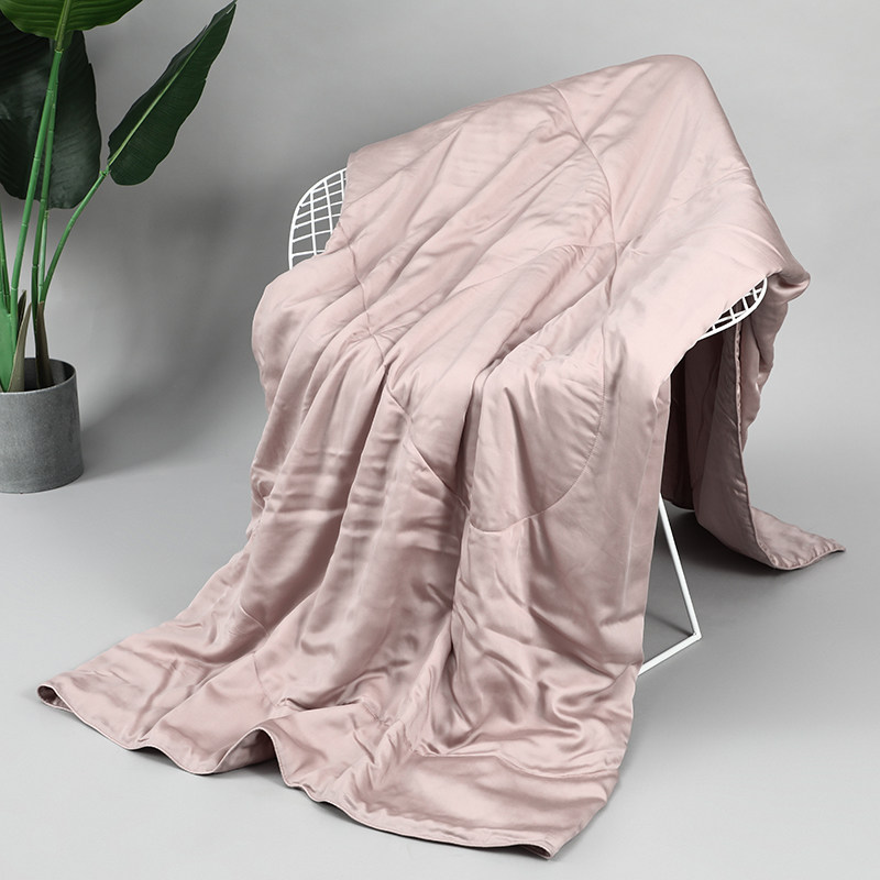 cnsilk 天丝莱赛尔纤维可水洗蚕丝被桑蚕长丝双宫茧填充夏凉被薄