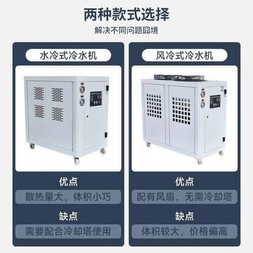 工业冷水机5P10匹注塑模具激光制冷水循环机组设备风冷式水冷机