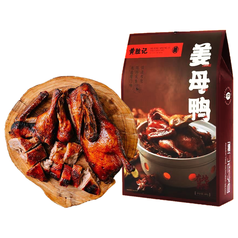 厦门黄胜记姜母鸭400g福建闽南特产美食老字号鸭肉熟食伴手礼送礼