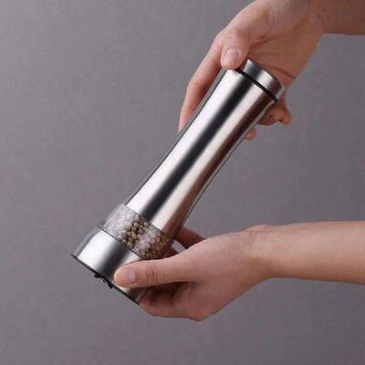 1Piece Stainless Steel Pepper Grinder Manual Salt and