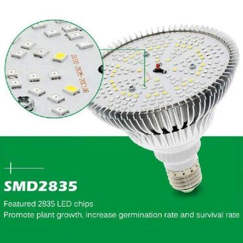 300W LED flower Grow Light Bulb E27 LED Plant 200 LEDs