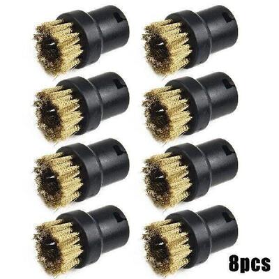 8Pcs Brass Wire Brush Nozzles Suitable For KARCHER SC1 SC2